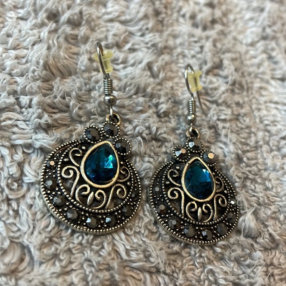 Turquoise earrings 💎 - Picture 2 of 3